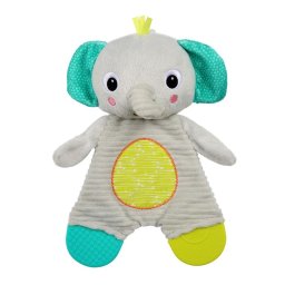 Bright starts - jucarie de dentitie din plus pentru bebelusi elefant