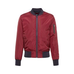 Urban Classics Geacă de primăvară-toamnă bleumarin / roșu bordeaux