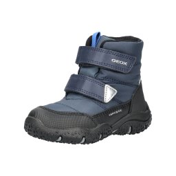GEOX Bocanci de zăpadă 'Baltic' bleumarin / negru / argintiu