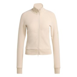 ADIDAS SPORTSWEAR Bluză cu fermoar sport 'Soft Lux' ecru