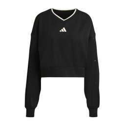ADIDAS SPORTSWEAR Hanorac sport 'STA SEAS' negru / alb