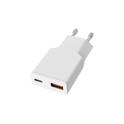 Incarcator priza USB-A + USB-C 30W Alb, Value 19.99.1111