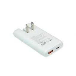 Incarcator priza USB-A + USB-C 65W Alb, Value 19.99.1112