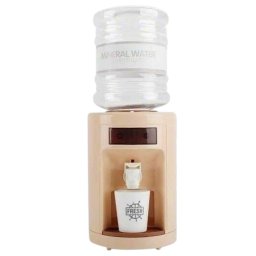Mini Dozator de apa de jucarie Happy Gourmet, functional, bej, 30 cm, 3-6 ani