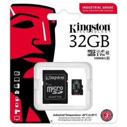 Card memorie microSDHC Industrial 32GB, Class 10, UHS-I U3, V30, A1 + Adaptor SD