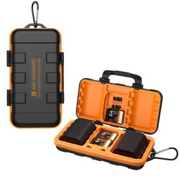Cutie Transport K&F Concept 16 Slots Memory Card and Camera Battery Case