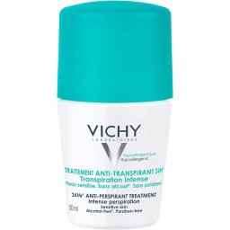 Vichy 48H Anti-Traspirant No White Marks & Yellow Stains Roll-On 2 x 50 ml
