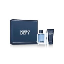 Defy Gift set EDT 100 ml, miniature EDT 10 ml and shower gel for body and hair 100 ml