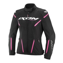 Geaca moto Ixon Striker 2 AIR WP LS - dama, impermeabila, street/sport, negru/roz