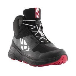 Ghete moto Ixon Snake WP MS - barbati, impermeabile, urban/adventure, negru/alb/rosu
