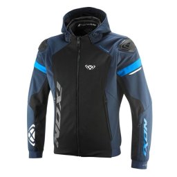 Geaca moto Ixon Pulsion Air MS - barbati, roadster/racing, negru/navy/alb