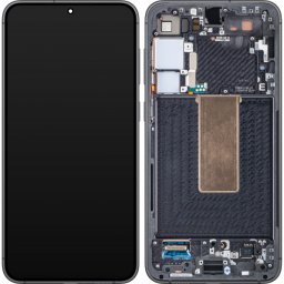 Display cu Touchscreen Samsung Galaxy S23+ S916, cu Rama, Negru (Phantom Black), Service Pack GH82-30476A