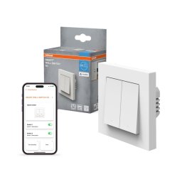Osram - Întrerupător cu 2 butoane SMART+ MATTER 230V Wi-Fi