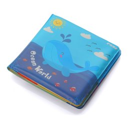 Carticica de baie plutitoare pentru bebelusi, 8 pagini colorate Reer