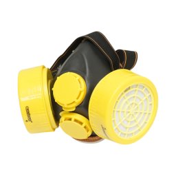 Masca de protectie pentru praf si vapori cu 2 filtre Crownman