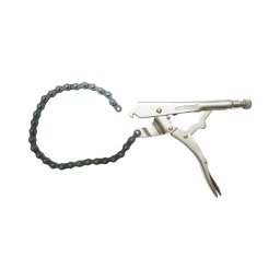 Cleste autoblocant cu lant 250 mm profesional Crownman din otel carbon