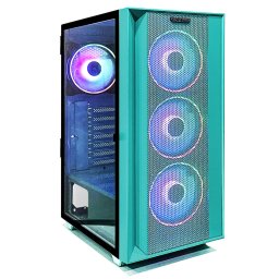Carcasa gaming Interlink Pro Gaming Jungle ATX, ARGB PWM, fara sursa