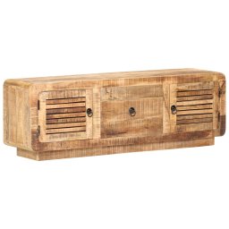 Comoda TV, 120 x 30 x 40 cm, lemn de mango nefinisat GartenMobel Dekor
