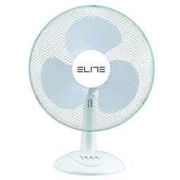 Ventilator de birou Elite EFT-0443, 40 W, 40 cm, 3 viteze, Alb