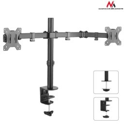 Suport de birou pentru monitor MC-754, reglabil, 13- 32 inch, Negru