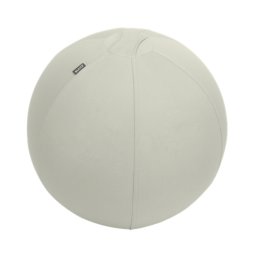 Accesorii birotica Minge ergonomica LEITZ Ergo, pentru sezut sau fitness, cu functie de oprire, 55 cm, gri-pastel