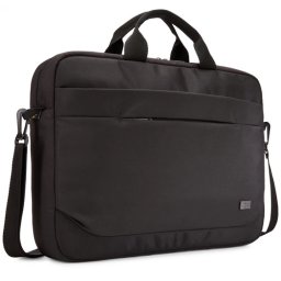 GEANTA CASE LOGIC, pt. notebook de max. 17.3 inch, 1 compartiment, buzunar frontal x 2, waterproof, poliester, negru, ADVA-117 BLACK/3204204