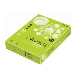 Carton color A4 160 g/mp 250 coli/top Verde Lime, Niveus, LG46