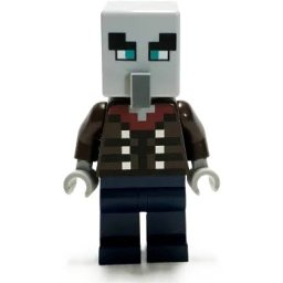 Lego Minifigurina Minecraft min081 Illager (Pillager) - Wide Eyes