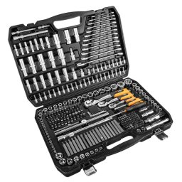 Trusa de 300 de chei 1/2", 3/8", 1/4" 10-218 NEO TOOLS, 25 ani GARANTIE