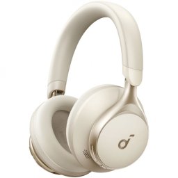 Handsfree Bluetooth Anker SoundCore Space One, MultiPoint, A2DP, ANC, Alb A3035G21