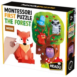 Headu montessori - primul meu puzzle - padurea