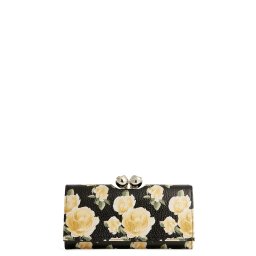 TED BAKER Portofel Albaz Printed Large Bobble 284942 black