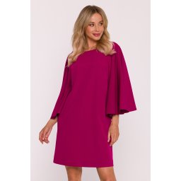 Rochie elegantă de damă cu mâneci tip liliac