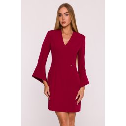 Rochie mini pentru femei cu manșete largi