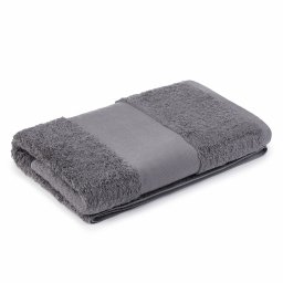 Prosop baie pentru brodat, Bumbac 100%, 70x140cm - 700g/mp-Gri