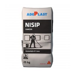 NISIP CUARTOS PENTRU CONSTRUCTII ADEPLAST, EXTERIOR, PALET - 48 BUC