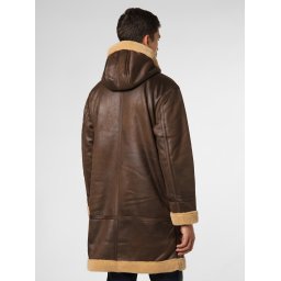 ALPHA INDUSTRIES Palton de primăvară-toamnă castaniu