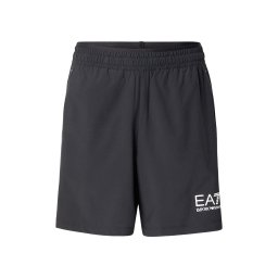 EA7 Emporio Armani Pantaloni sport negru / alb