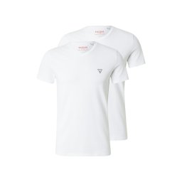 GUESS Tricou 'CALEB HERO' alb