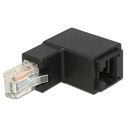 DeLOCK Adapter RJ45 90° Cat.6 St-Bu