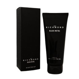 Set John Richmond: Black Metal, Natural, Cleansing, Shower Gel, 50 ml + Black Metal, Body Lotion, 50 ml + Black Metal, Eau De Parfum, For Men, 100 ml For Men
