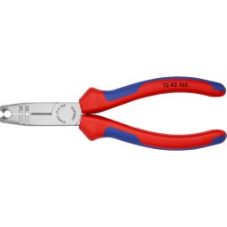KNIPEX stripping pliers 13 42 165, stripping pliers (red/blue, length 165mm)