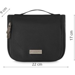 QC177102 Geanta cosmetica pentru barbati Negru