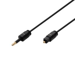 ToslInk du.-3.5mm Mini Toslink cablu, 2m, 2.2mm