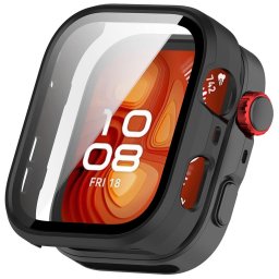 Husa pentru Huawei Watch Fit 5 Pro + Folie - Techsuit Defense360 Pro - Black