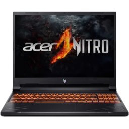 Notebook Nitro V16 ANV16-I31-54C9, Intel Core 5 210H, 16 inch, RAM 16GB, SSD 512GB, nVidia GeForce RTX 5050 8GB, No OS, Obsidian Black