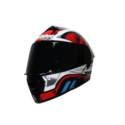 Casca moto rabatabila cu ochelari Safebet HF-130 Z62-R, Culoare Negru Rosu, Marime XXL