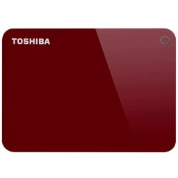 TOSHIBA Canvio Advance 4TB 2.5" USB 3.0 roșu HDTCA40ER3CA