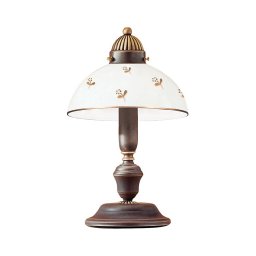 Kolarz 731.73.170 - Lampă de masă NONNA 1xE27/75W/230V, cu motive florale, aur roz
