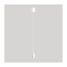 Cablu de alimentare EDI 1xE27/60W/230V 90 cm alb